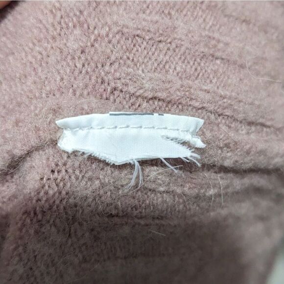 Madewell | Inland turtleneck sweater in mauve - Picture 8 of 10